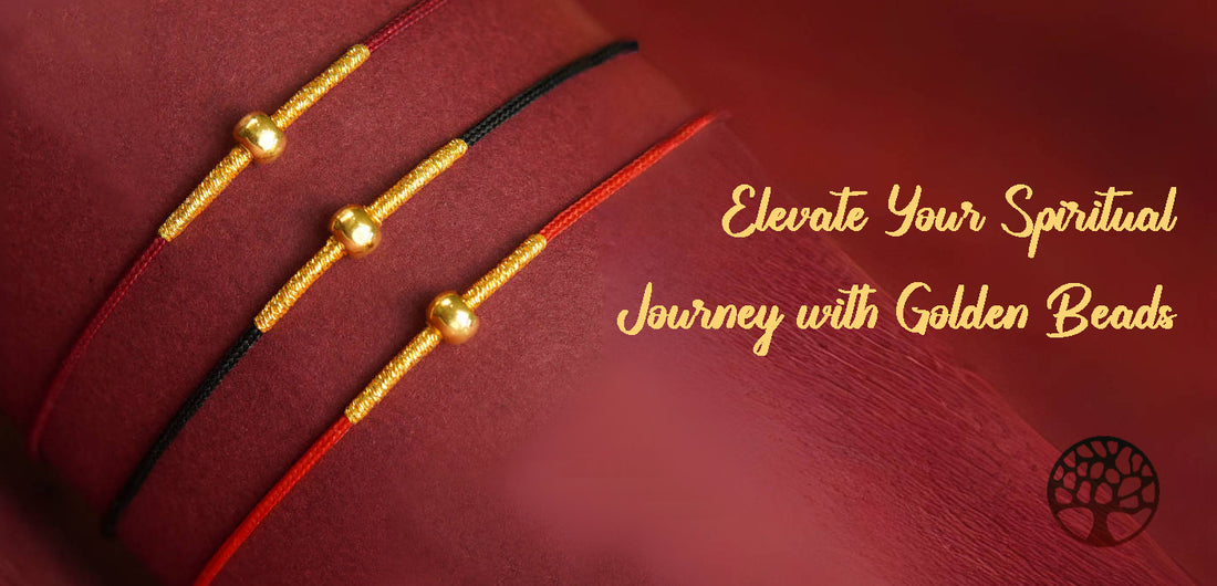 Elevate Your Spiritual Journey with Golden Beads