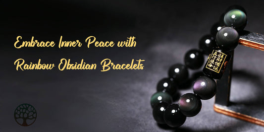 Embrace Inner Peace with Rainbow Obsidian Bracelets