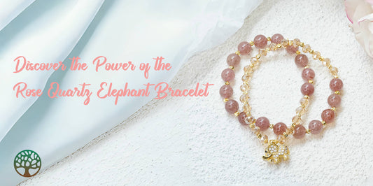 Discover the Power of the Rose Quartz Elephant Bracelet
