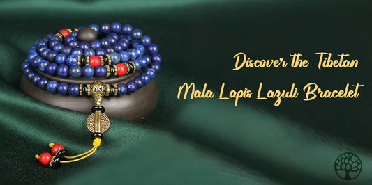Discover the Tibetan Mala Lapis Lazuli Bracelet