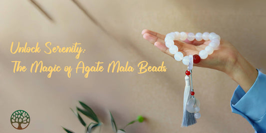 Unlock Serenity: The Magic of Agate Mala Beads