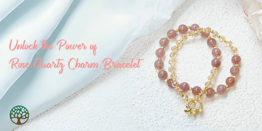 Unlock the Power of Rose Quartz Charm Bracelet