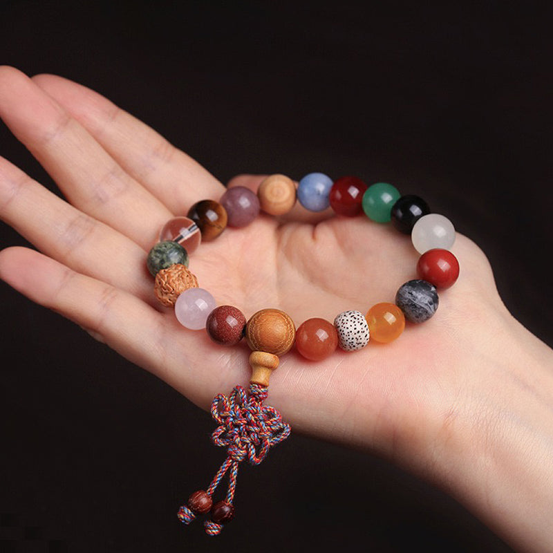 18 Seed Bodhi Bead Buddhist Bead Bracelet - Fortune & Karma