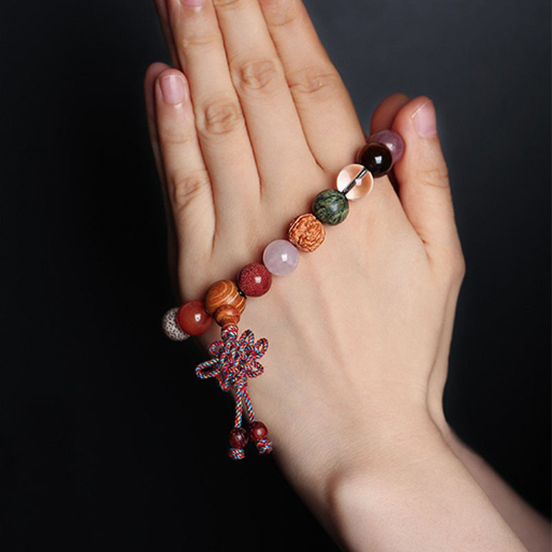 18 Seed Bodhi Bead Buddhist Bead Bracelet - Fortune & Karma