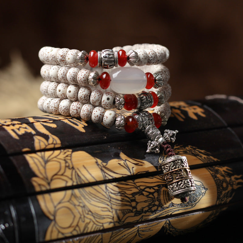 Tibetan Bodhi Seed Handcraft Mala Wisdom Necklace Bracelet - Fortune & Karma
