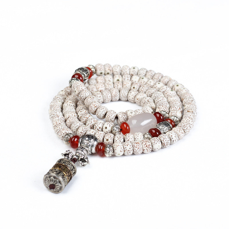 Tibetan Bodhi Seed Handcraft Mala Wisdom Necklace Bracelet - Fortune & Karma