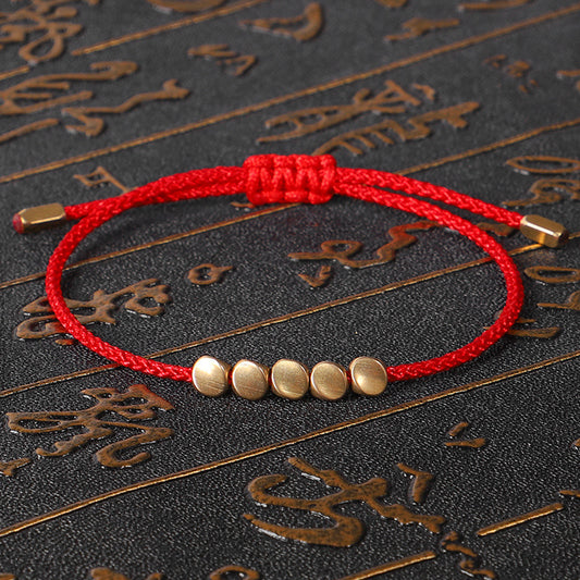 FengShui Lucky Red String Bracelet - Fortune & Karma