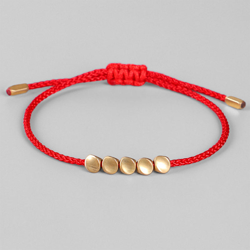 FengShui Lucky Red String Bracelet - Fortune & Karma