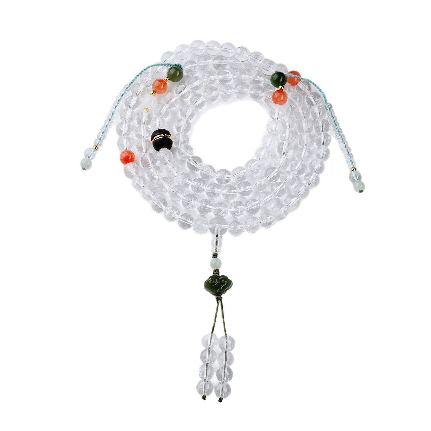 108 Clear Quartz Blessing Mala