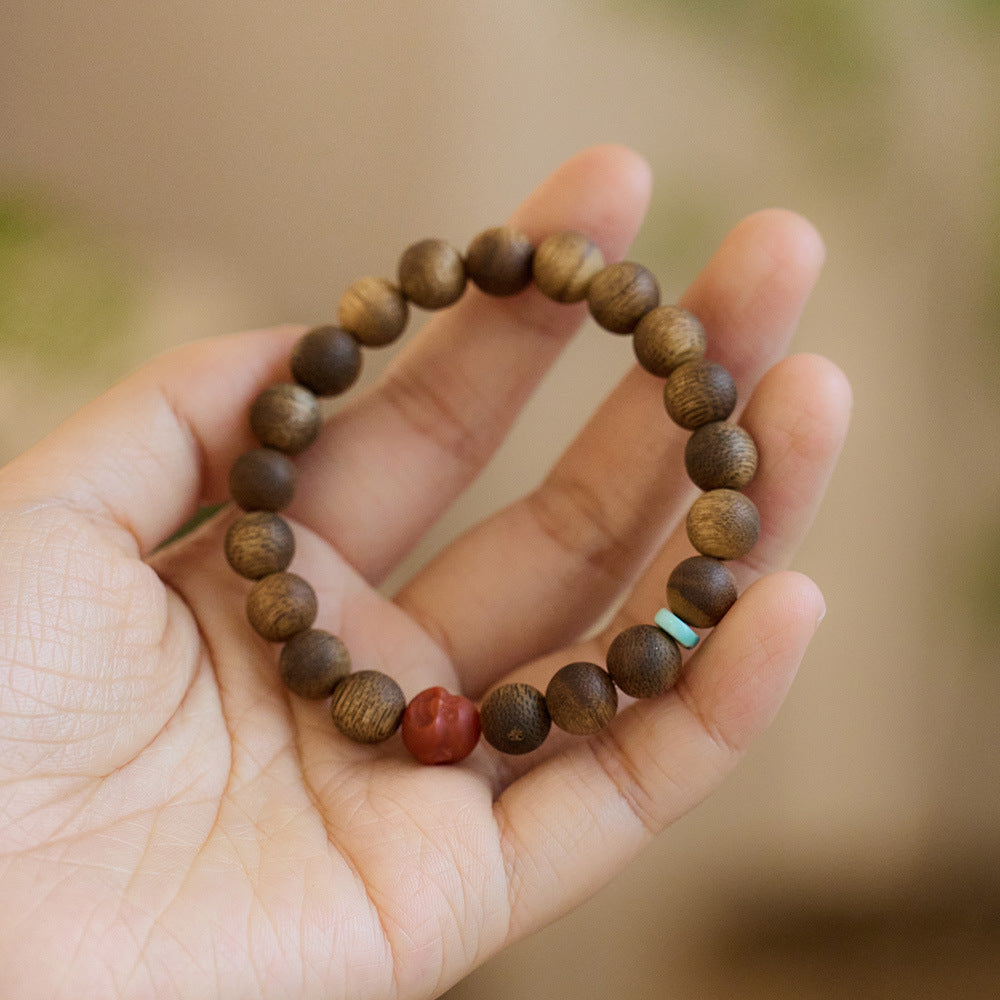 Fortune & Karma Agarwood Peace Calm Meditation Bracelet