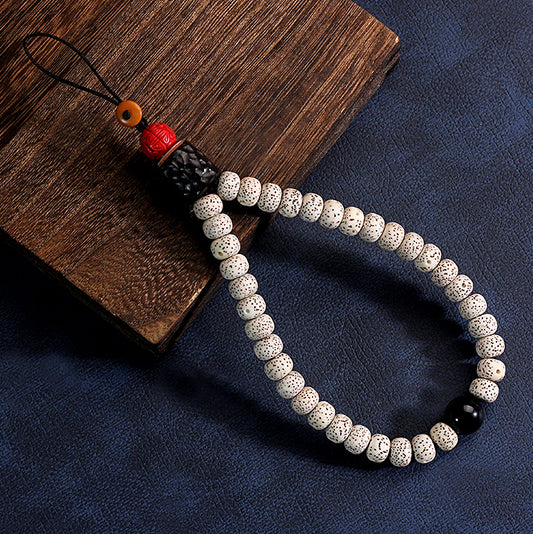 Fortune & Karma Bodhi Seed Serene Blessings Phone Charm
