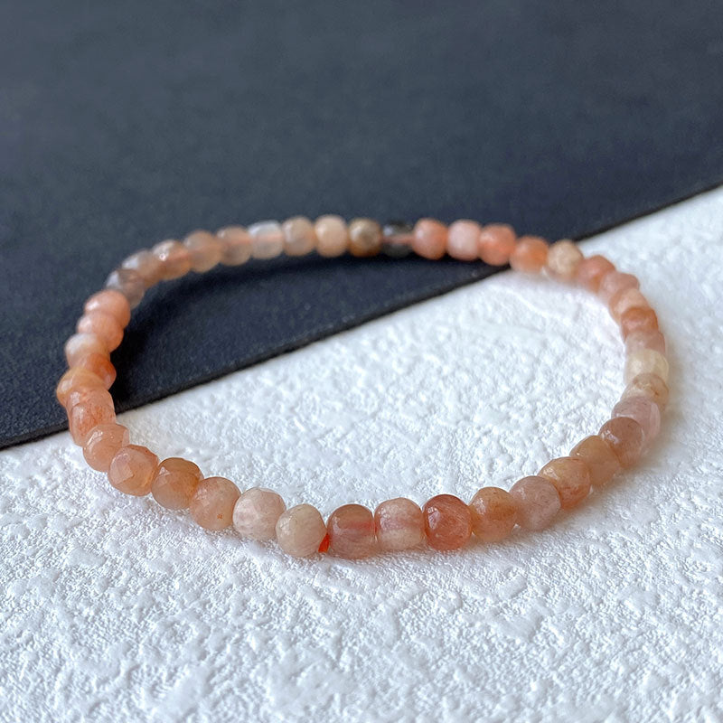 Fortune & Karma Cube Natural Crystal Essence Bracelet Collection