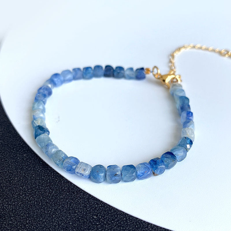 Fortune & Karma Cube Natural Crystal Essence Bracelet Collection