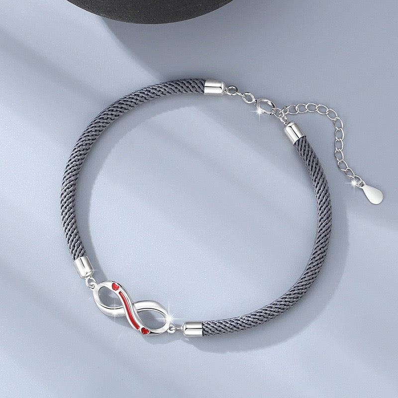 Infinity Love Möbius Couples Bracelet