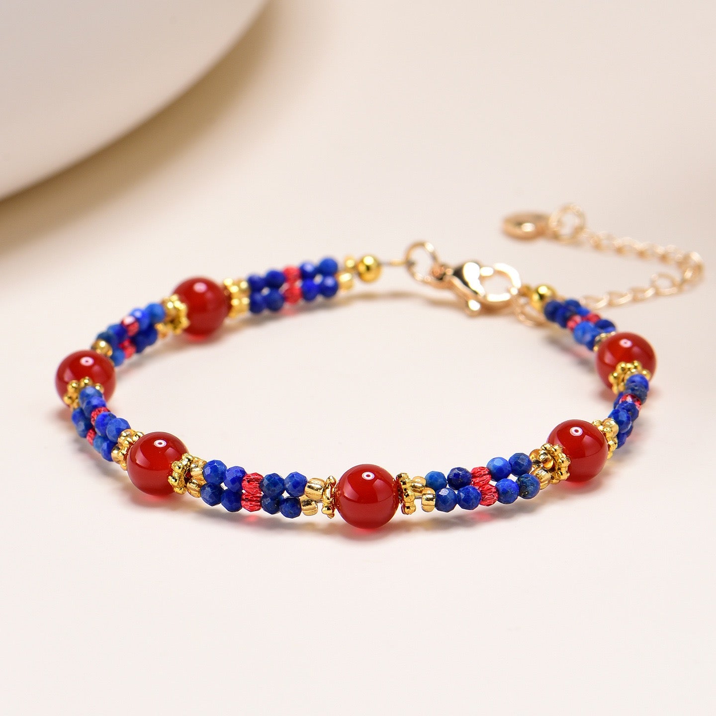 Lapis Lazuli Carnelian Energy Set