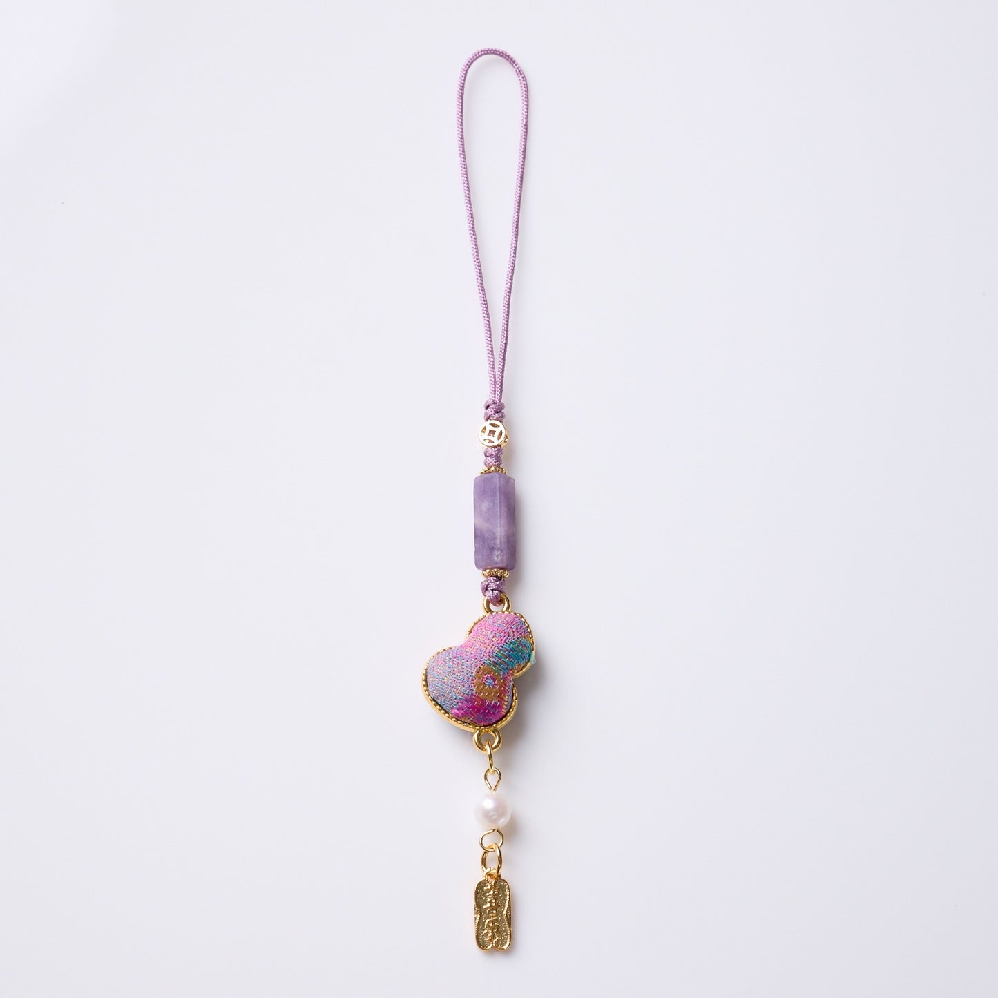 Song Brocade Lucky Gourd Hanging Charm