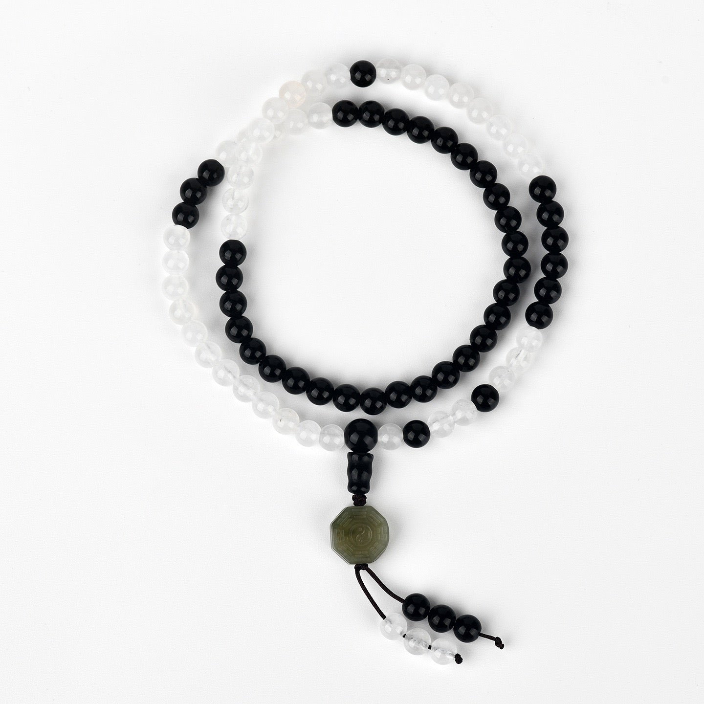 Taoist Yin Yang 81 Bead Bracelet