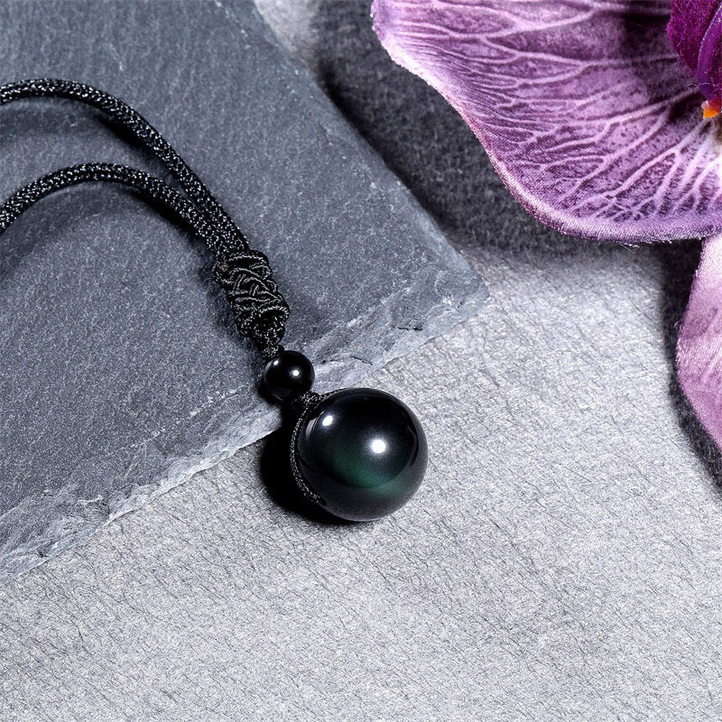 Tibetan Tiger's Eye Protection Necklace