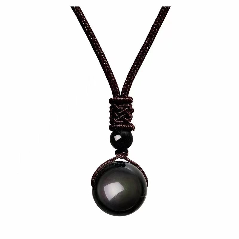 Tibetan Tiger's Eye Protection Necklace