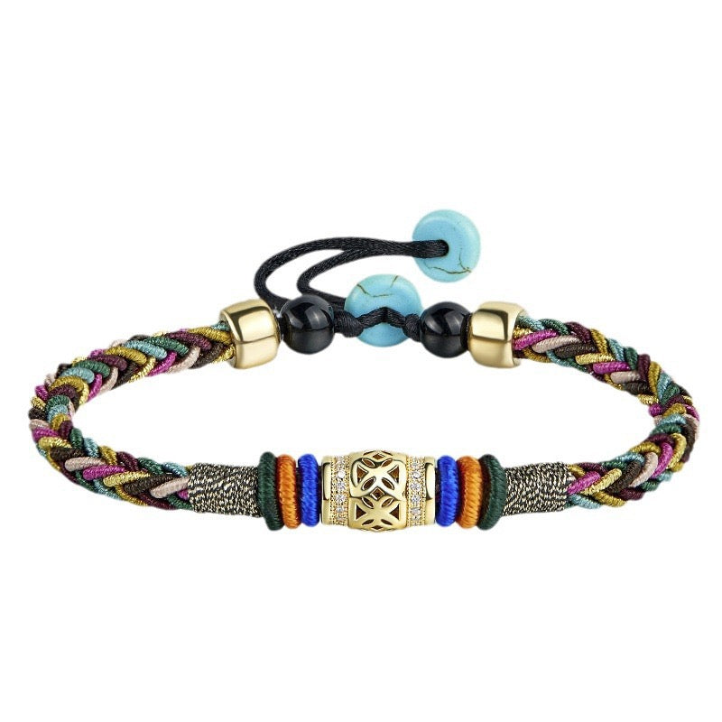 Tibetan Vajra Knot Lucky Bracelet