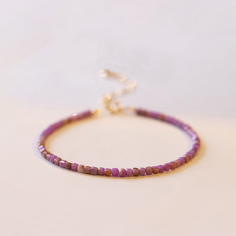 Fortune & Karma Tiny Natural Crystal Harmony Bracelet Collection