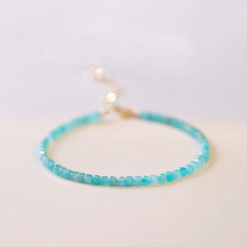 Fortune & Karma Tiny Natural Crystal Harmony Bracelet Collection