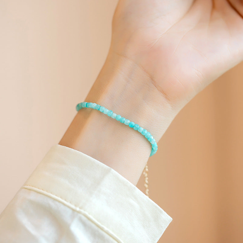 Fortune & Karma Tiny Natural Crystal Harmony Bracelet Collection