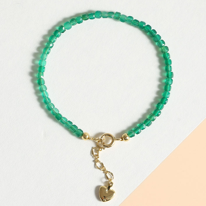 Fortune & Karma Tiny Natural Crystal Harmony Bracelet Collection
