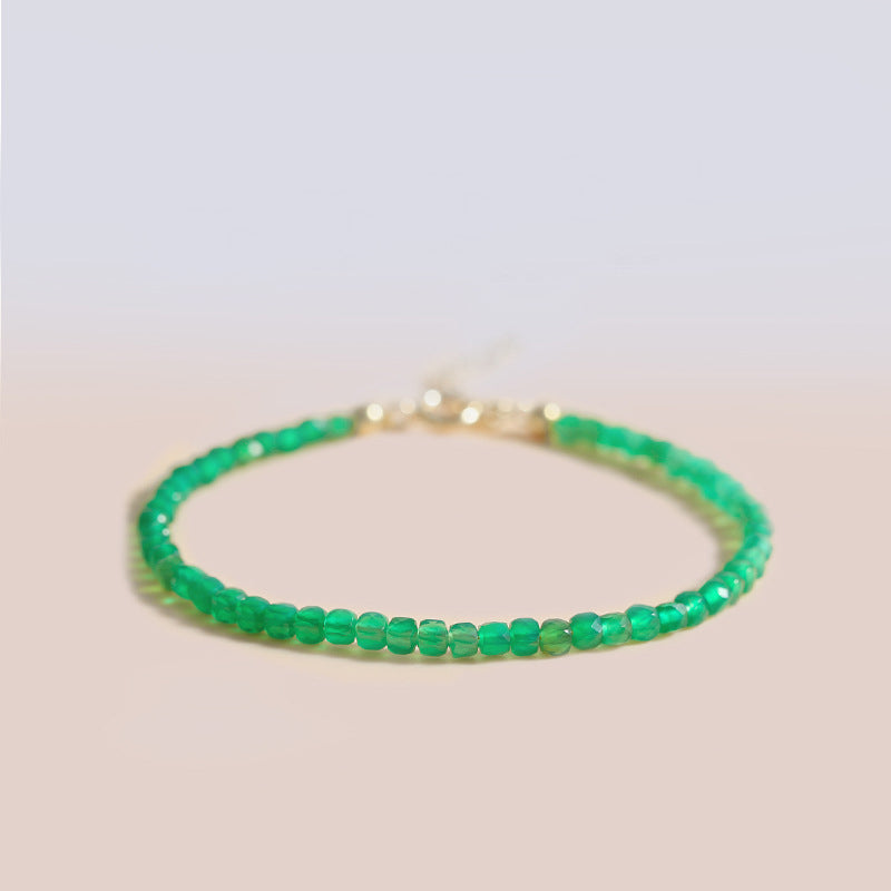 Fortune & Karma Tiny Natural Crystal Harmony Bracelet Collection