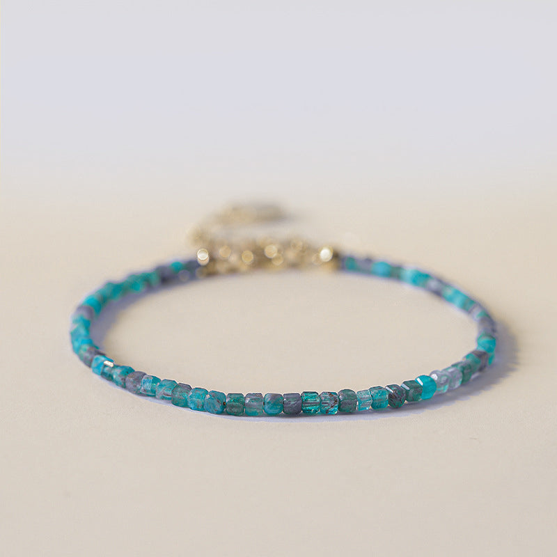 Fortune & Karma Tiny Natural Crystal Harmony Bracelet Collection