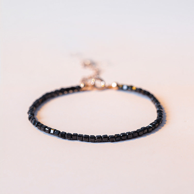 Fortune & Karma Tiny Natural Crystal Harmony Bracelet Collection