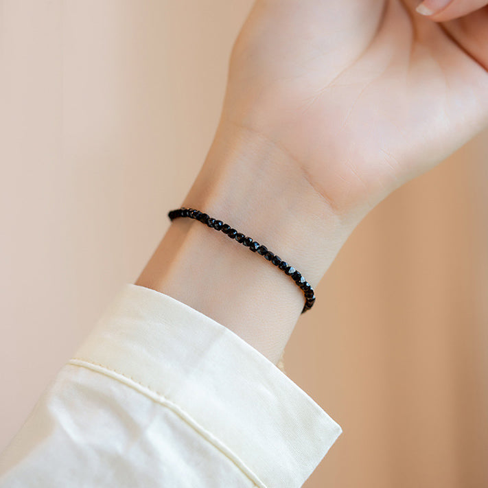 Fortune & Karma Tiny Natural Crystal Harmony Bracelet Collection