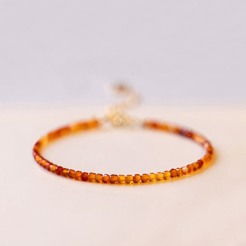 Fortune & Karma Tiny Natural Crystal Harmony Bracelet Collection