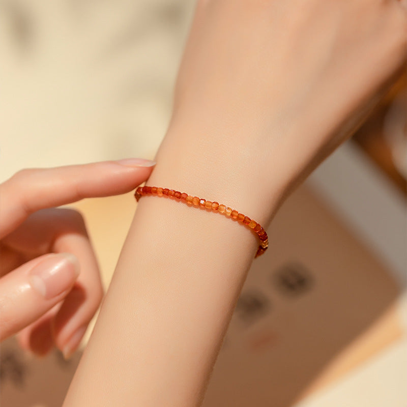 Fortune & Karma Tiny Natural Crystal Harmony Bracelet Collection
