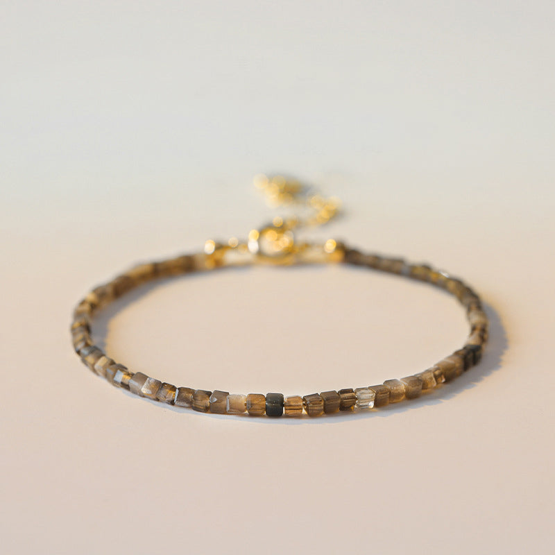 Fortune & Karma Tiny Natural Crystal Harmony Bracelet Collection