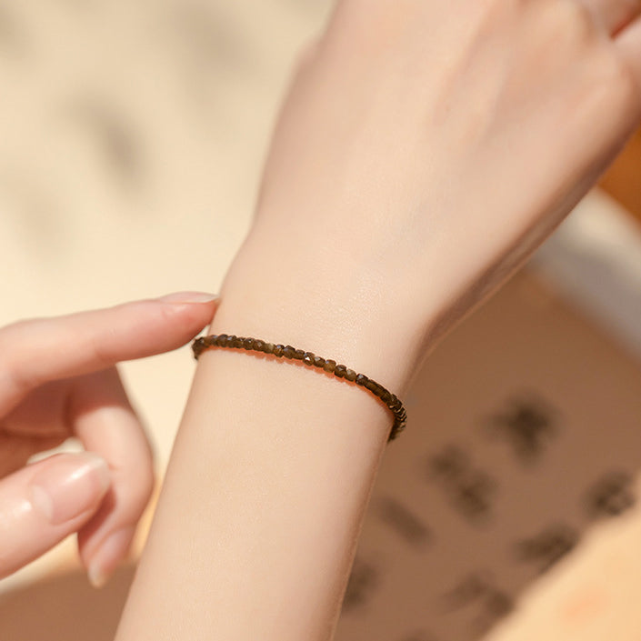 Fortune & Karma Tiny Natural Crystal Harmony Bracelet Collection