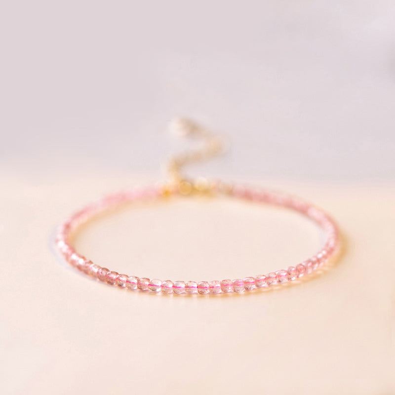 Fortune & Karma Tiny Natural Crystal Harmony Bracelet Collection