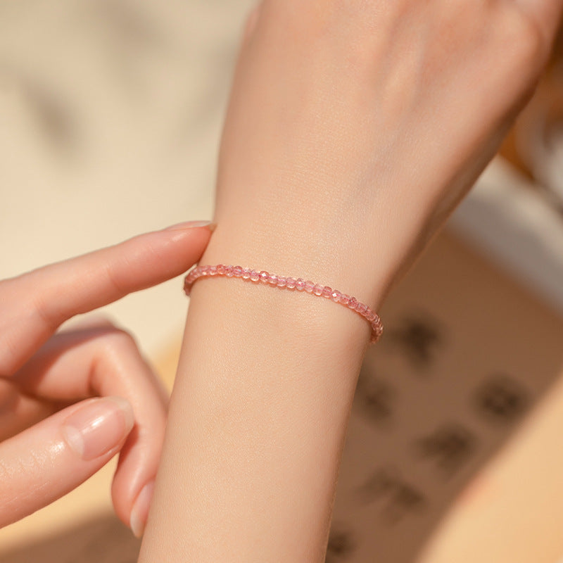 Fortune & Karma Tiny Natural Crystal Harmony Bracelet Collection