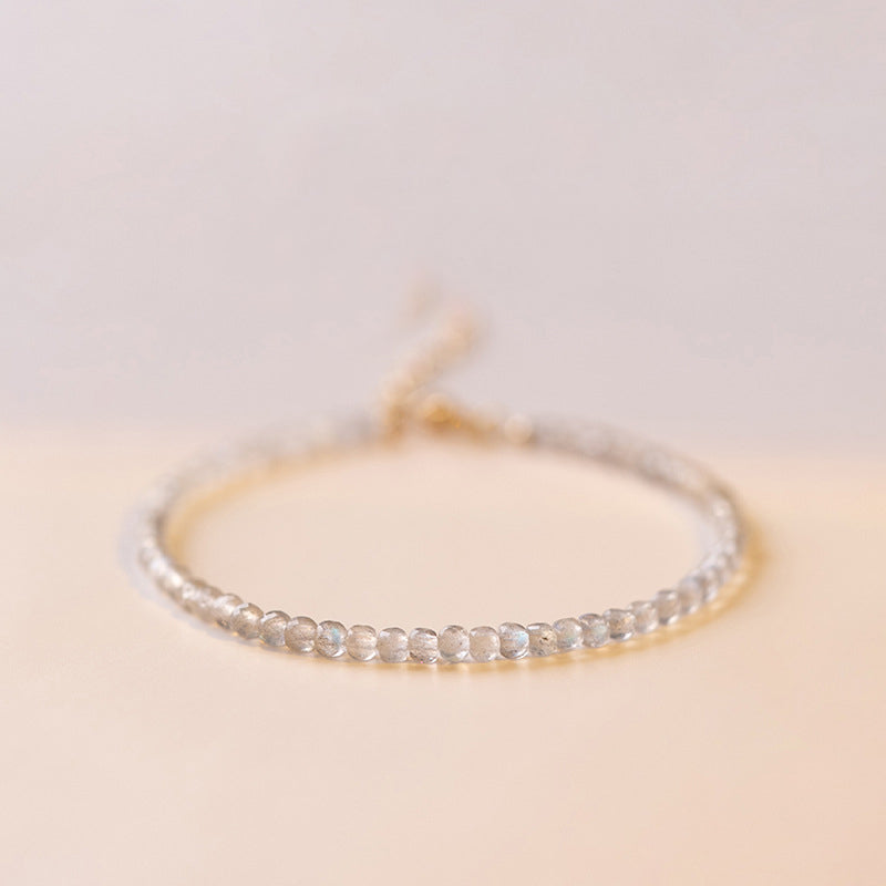 Fortune & Karma Tiny Natural Crystal Harmony Bracelet Collection