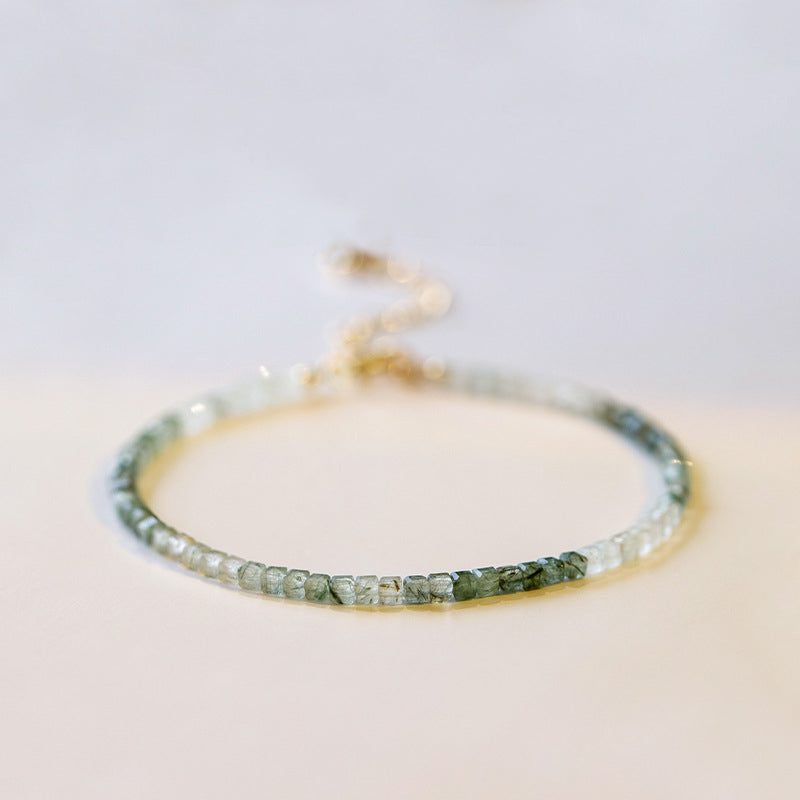 Fortune & Karma Tiny Natural Crystal Harmony Bracelet Collection