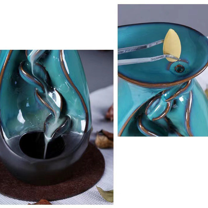 Waterfall Incense Burner Backflow Incense Holder