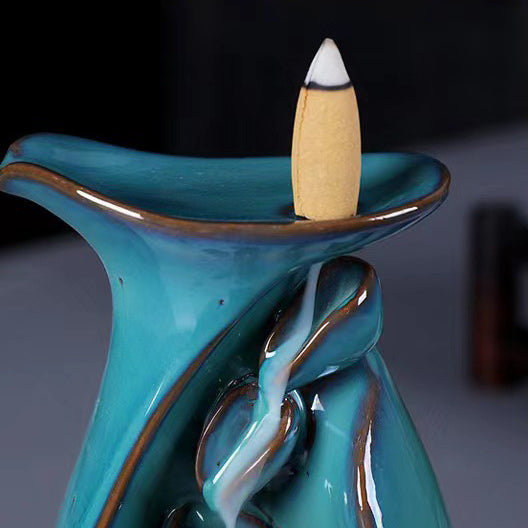 Waterfall Incense Burner Backflow Incense Holder