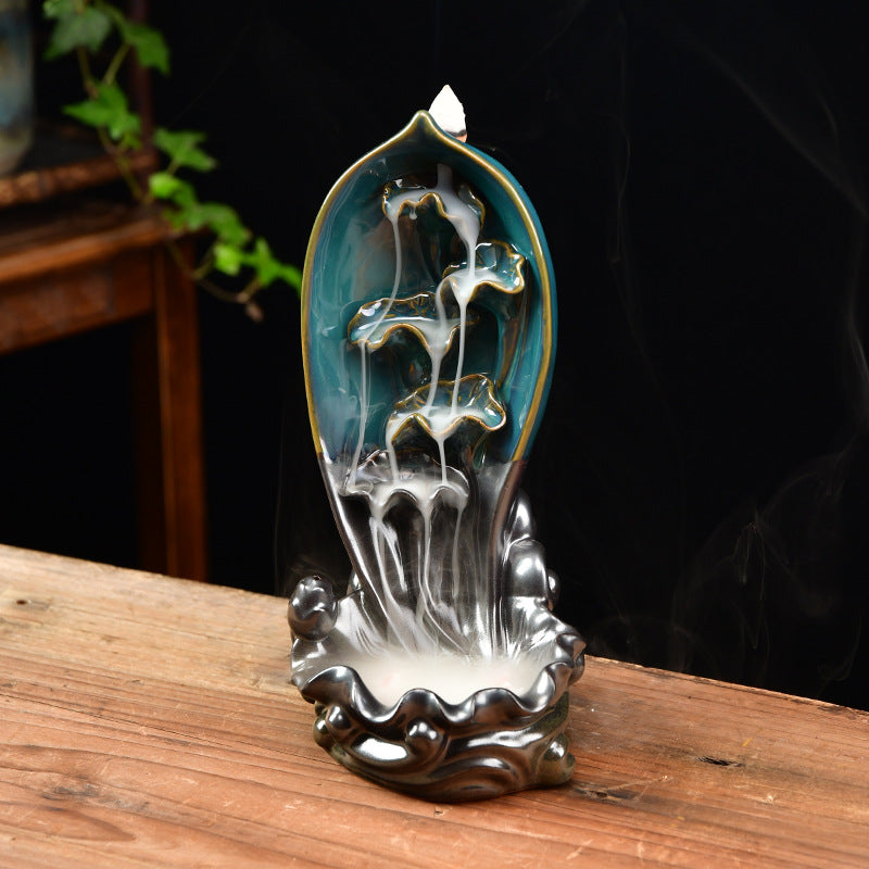 Waterfall Incense Burner Backflow Incense Holder