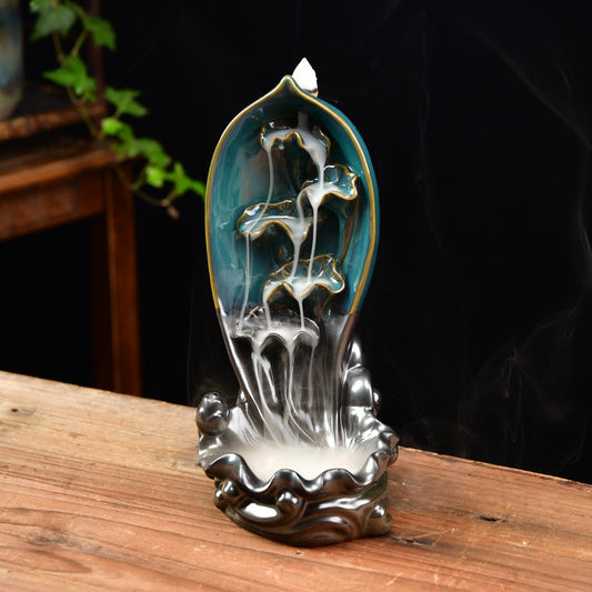 Waterfall Incense Burner Backflow Incense Holder
