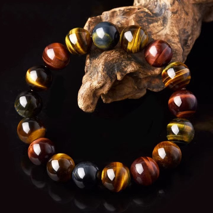 Natural Tiger Eye Positive Protection Bracelet - Fortune & Karma