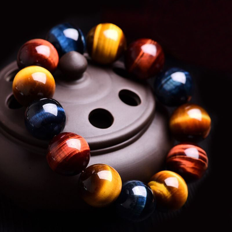 Natural Tiger Eye Positive Protection Bracelet - Fortune & Karma