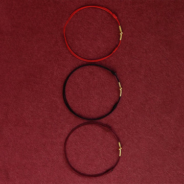 Golden Bead Protection Braided Rope Bracelet Anklet - Fortune & Karma