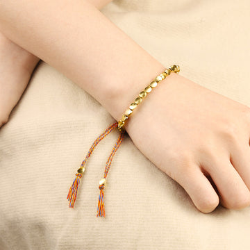 Tibetan Copper Beads Healing Luck Bracelet - Fortune & Karma