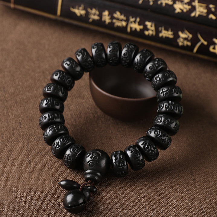 Tibetan Lightning Strike Wood Protection Bracelet - Fortune & Karma