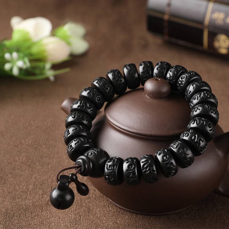 Tibetan Lightning Strike Wood Protection Bracelet - Fortune & Karma